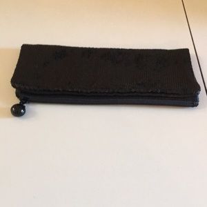 DKNY Sequined Zippered Bag